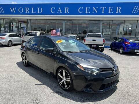 2016 Toyota Corolla for sale at WORLD CAR CENTER & FINANCING LLC in Kissimmee FL