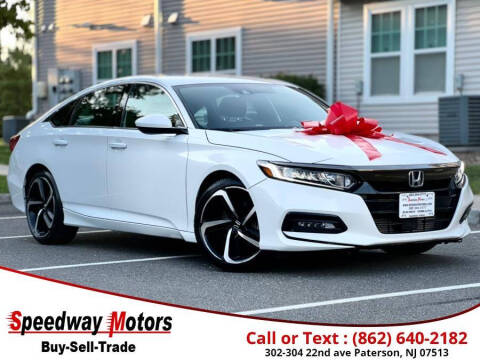 2019 Honda Accord for sale at Speedway Motors in Paterson NJ