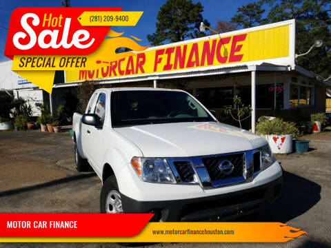 2016 Nissan Frontier for sale at MOTOR CAR FINANCE in Houston TX
