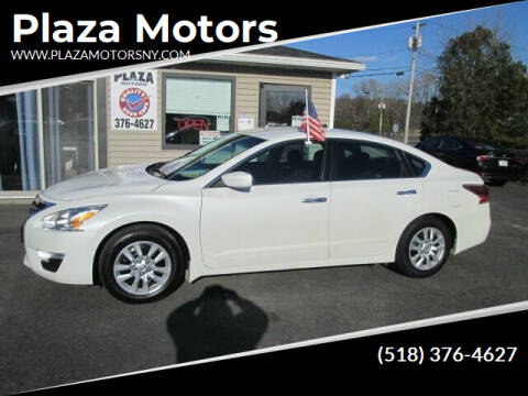 2015 Nissan Altima for sale at Plaza Motors in Rensselaer NY