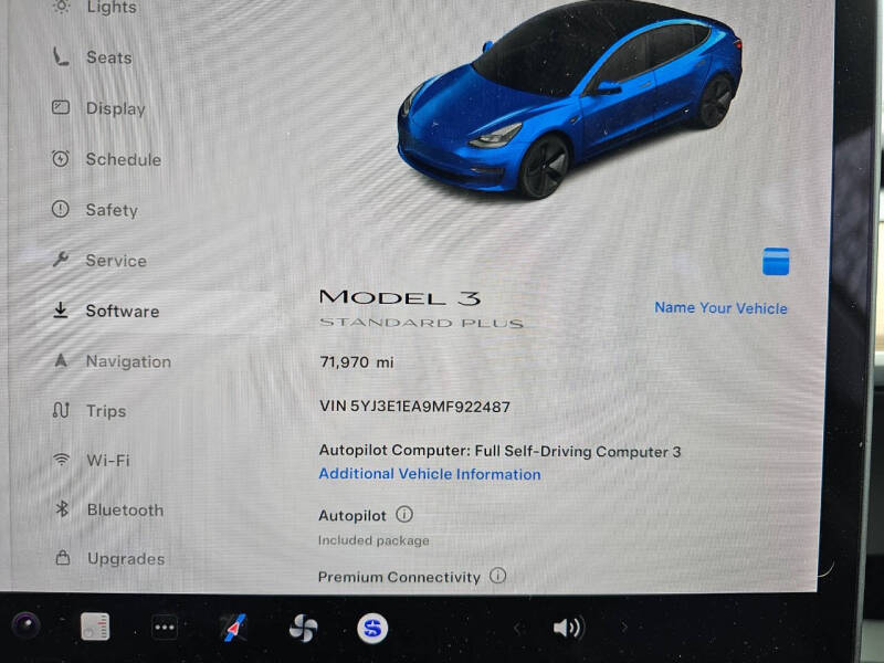 2021 Tesla Model 3 Standard Range Plus