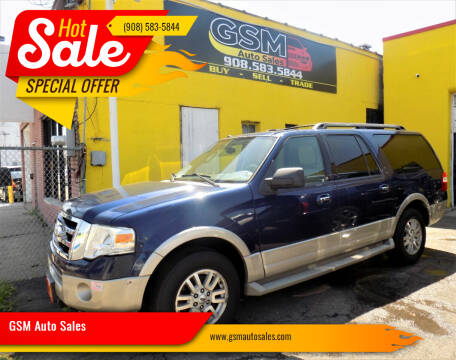 2010 Ford Expedition EL for sale at GSM Auto Sales in Linden NJ