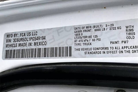 2023 RAM 2500 Big Horn