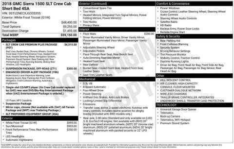 2018 GMC Sierra 1500