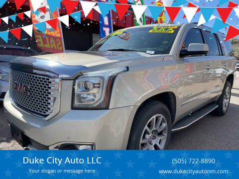 2017 GMC Yukon for sale at Duke City Auto LLC in Gallup NM