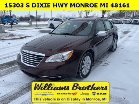 2013 Chrysler 200 for sale at Williams Brothers Pre-Owned Monroe in Monroe MI