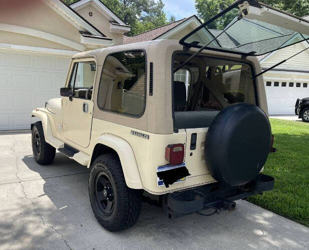 1989 Jeep Wrangler Sahara
