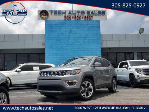 2020 Jeep Compass for sale at Tech Auto Sales in Hialeah FL