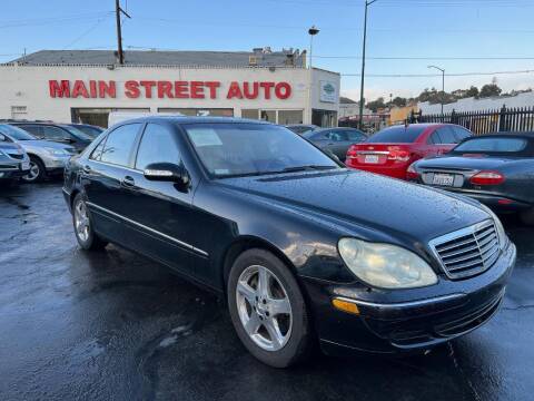 2004 Mercedes-Benz S-Class for sale at Main Street Auto in Vallejo CA
