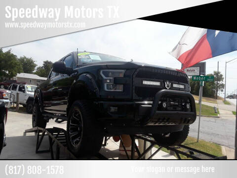 2017 Ford F-150 for sale at Speedway Motors TX in Fort Worth TX