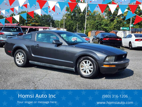 2008 Ford Mustang for sale at Homsi Auto Inc in Kannapolis NC