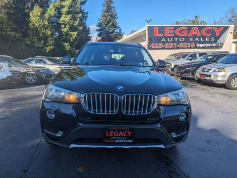 2017 BMW X3 for sale at Legacy Auto Sales LLC in Seattle WA