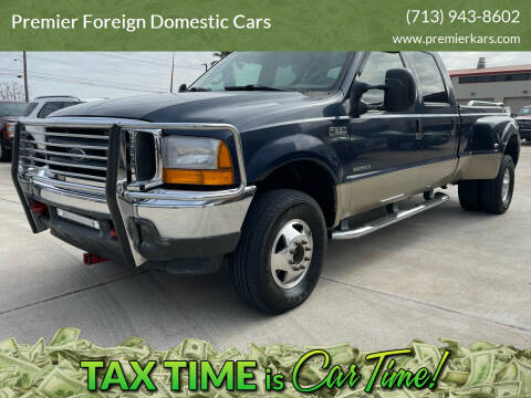 2001 Ford F-350 Super Duty for sale at Premier Foreign Domestic Cars in Houston TX