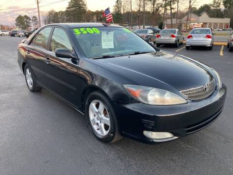 2002 Toyota Camry for sale at EXPRESS AUTO SALES in Midlothian VA