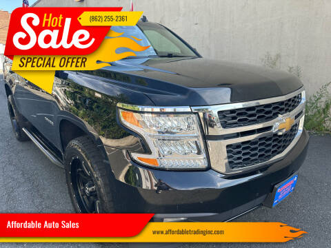 2015 Chevrolet Tahoe for sale at Affordable Auto Sales in Irvington NJ