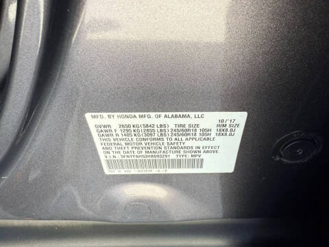 2017 Honda Pilot EX-L