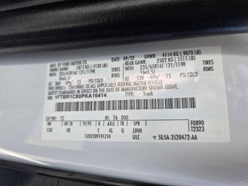 2023 Ford Transit 250