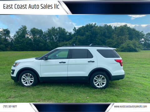 2016 Ford Explorer for sale at East Coast Auto Sales llc in Virginia Beach VA