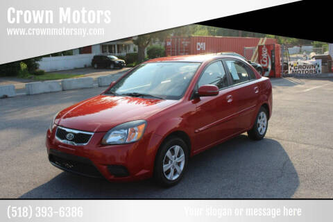 2011 Kia Rio for sale at Crown Motors in Schenectady NY