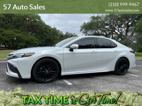 2021 Toyota Camry for sale at 57 Auto Sales in San Antonio TX