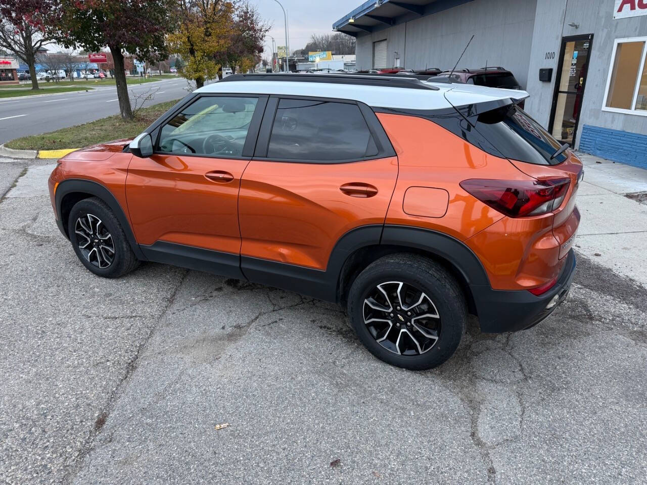 2022 Chevrolet Trailblazer for sale at ONE PRICE AUTO in Mount Clemens, MI