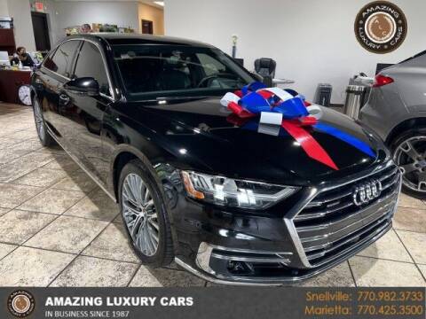 2019 Audi A8 L for sale at Amazing Luxury Cars in Snellville GA