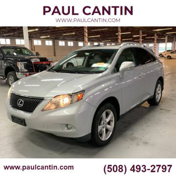 2010 Lexus RX 350 for sale at PAUL CANTIN in Fall River MA