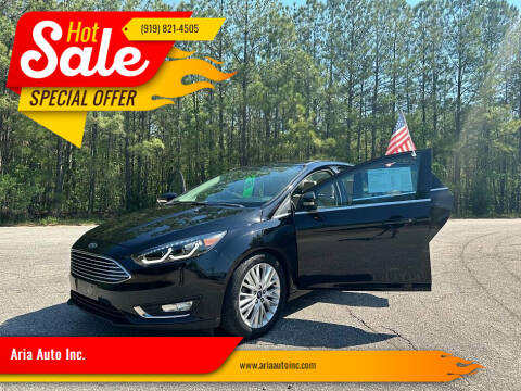 2018 Ford Focus for sale at Aria Auto Inc. - Drive 1 Auto Sales in Wake Forest NC