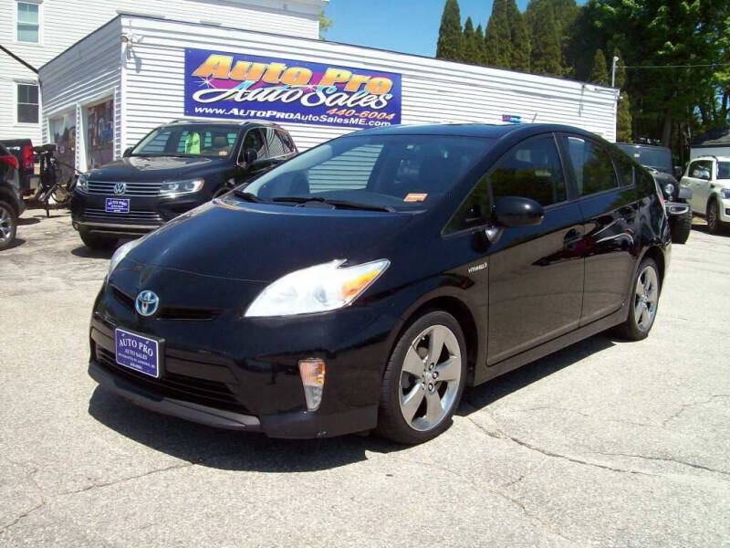 2013 Toyota Prius for sale at Auto Pro Auto Sales in Lewiston ME