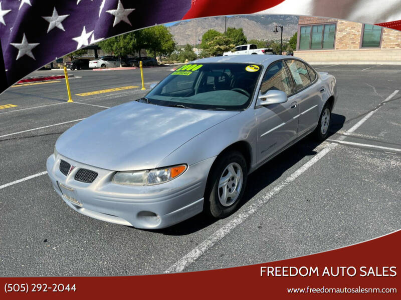 2000 Pontiac Grand Prix for sale at Freedom Auto Sales in Albuquerque NM