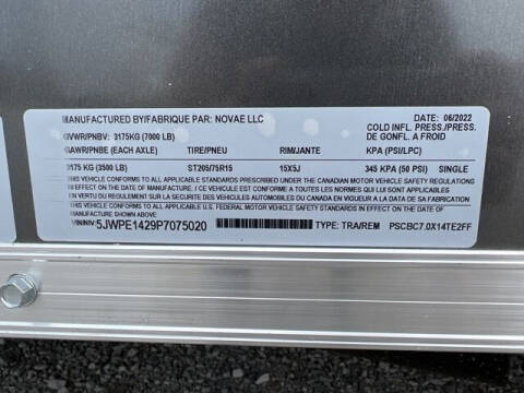 2023 Pace American CARGO FLAT