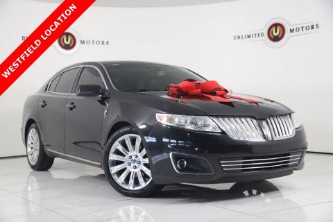 2010 Lincoln MKS for sale at INDY'S UNLIMITED MOTORS - UNLIMITED MOTORS in Westfield IN