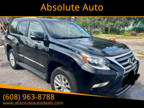 2016 Lexus GX 460 for sale at Absolute Auto in Baraboo WI