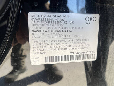 2014 Audi SQ5 3.0T quattro Prestige