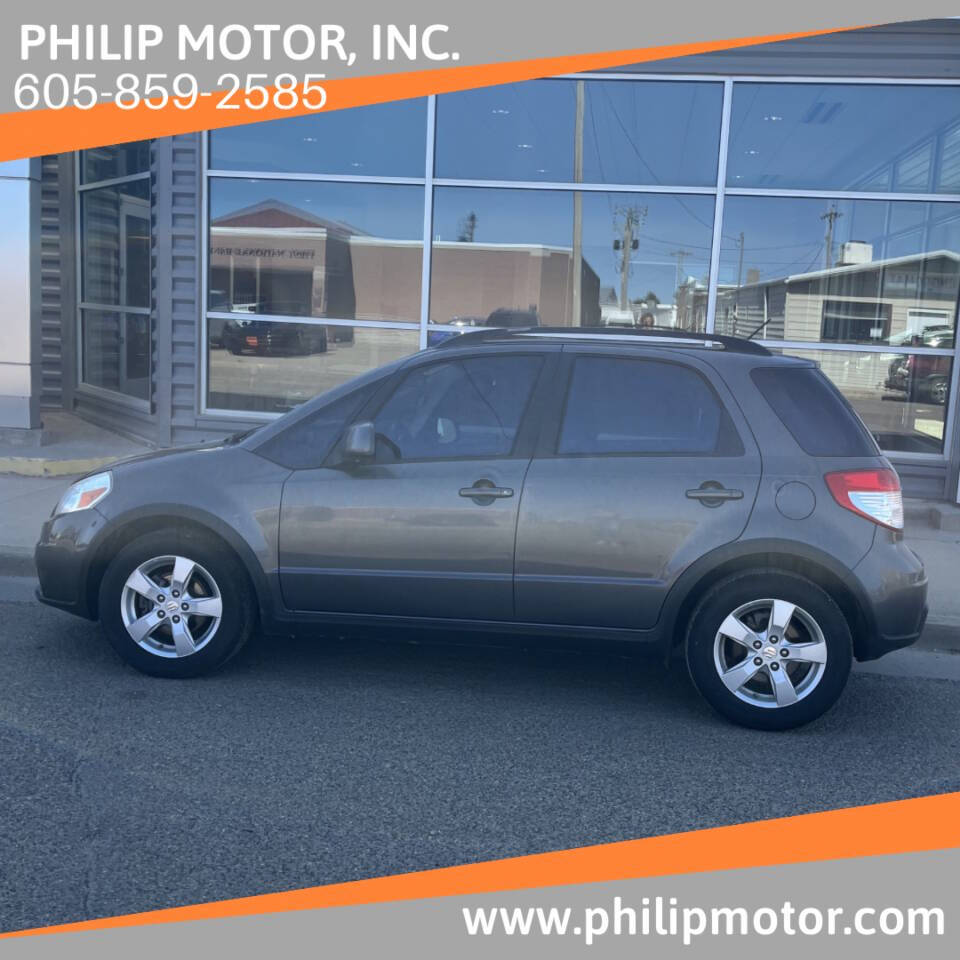 Gray 2012 Suzuki SX4 Crossover Base AWD 4dr Crossover 1