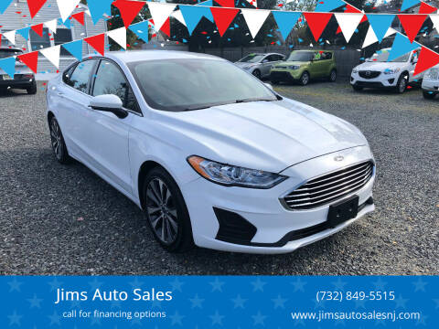 2019 Ford Fusion for sale at Jims Auto Sales in Lakehurst NJ