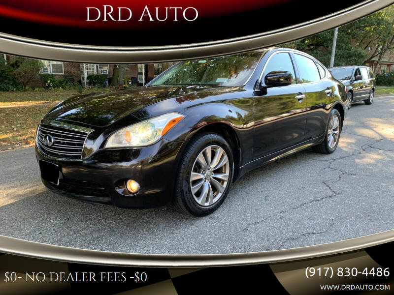 2012 Infiniti M37 for sale at DRD Auto in Brooklyn NY