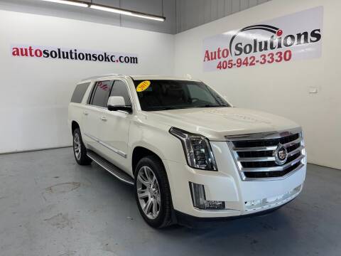 2015 Cadillac Escalade ESV for sale at Auto Solutions in Warr Acres OK