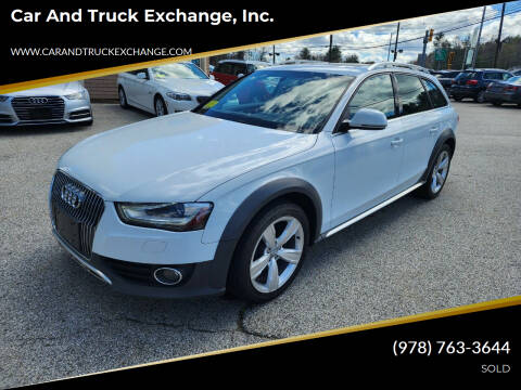 2013 Audi Allroad for sale at Car and Truck Exchange, Inc. in Rowley MA