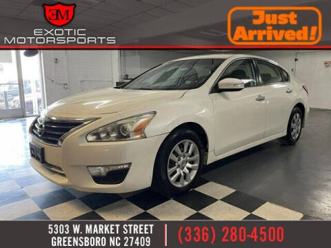 2014 Nissan Altima for sale at Exotic Motorsports in Greensboro NC