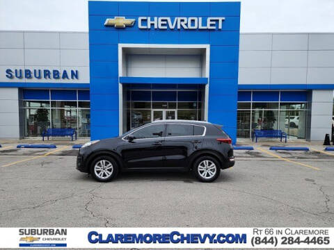 2017 Kia Sportage for sale at CHEVROLET SUBURBANO in Claremore OK