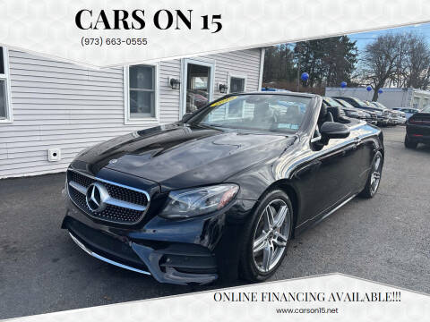 2019 Mercedes-Benz E-Class for sale at Cars On 15 in Lake Hopatcong NJ