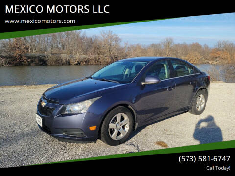 2013 Chevrolet Cruze for sale at MEXICO MOTORS LLC in Mexico MO