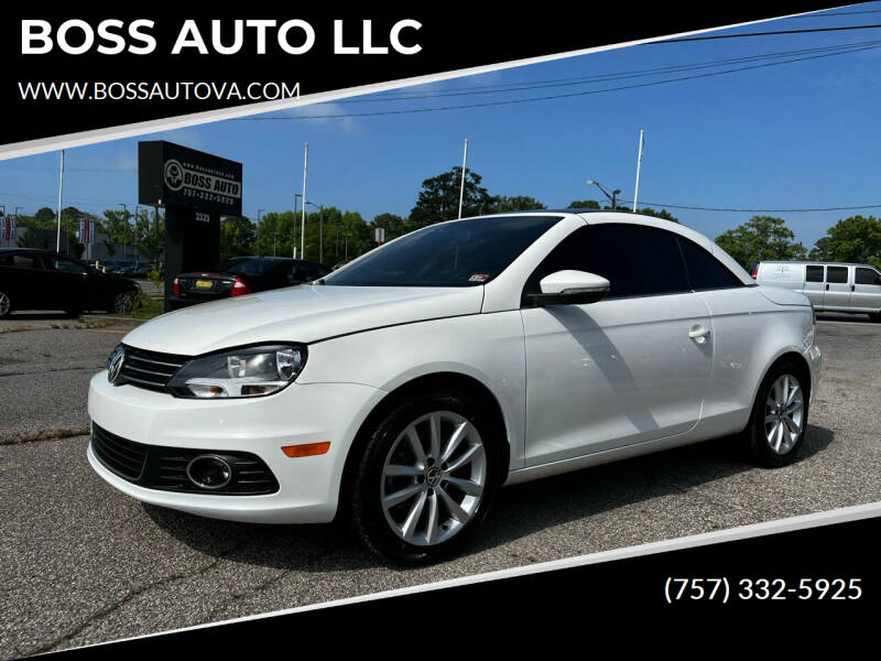 2012 Volkswagen Eos for sale at BOSS AUTO LLC in Norfolk VA