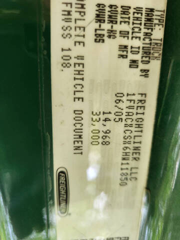 2006 Freightliner M2 106