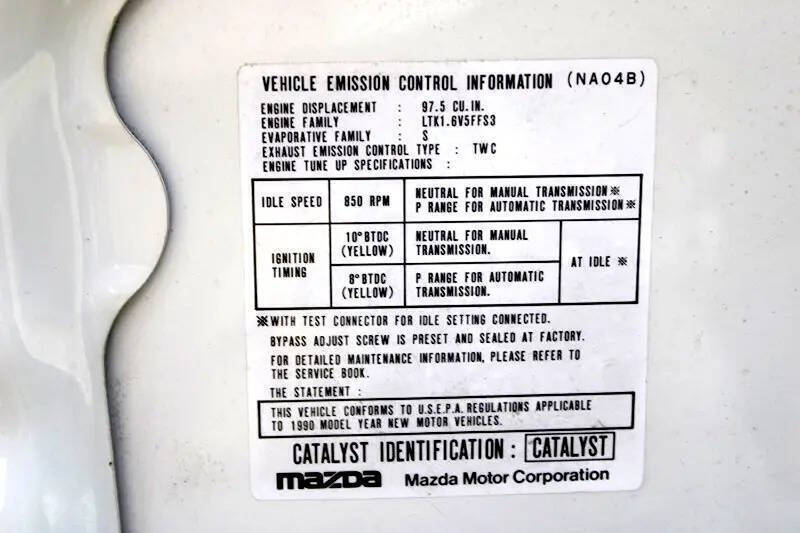 1990 Mazda MX-5 Miata