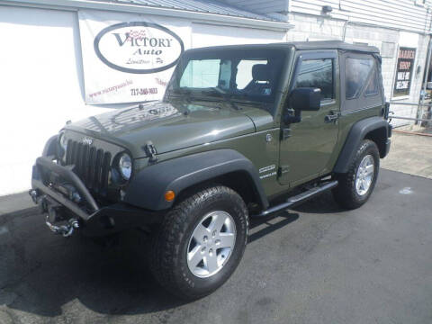 2015 Jeep Wrangler for sale at VICTORY AUTO in Lewistown PA