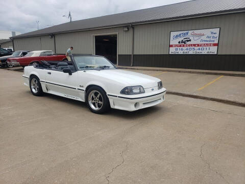 1993 Ford Mustang for sale at Cameron Classics in Cameron MO