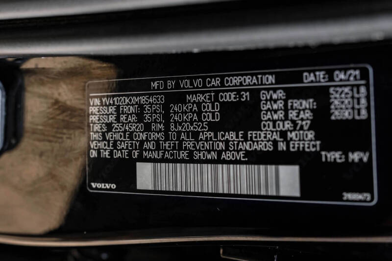 2021 Volvo XC60 T5 Momentum