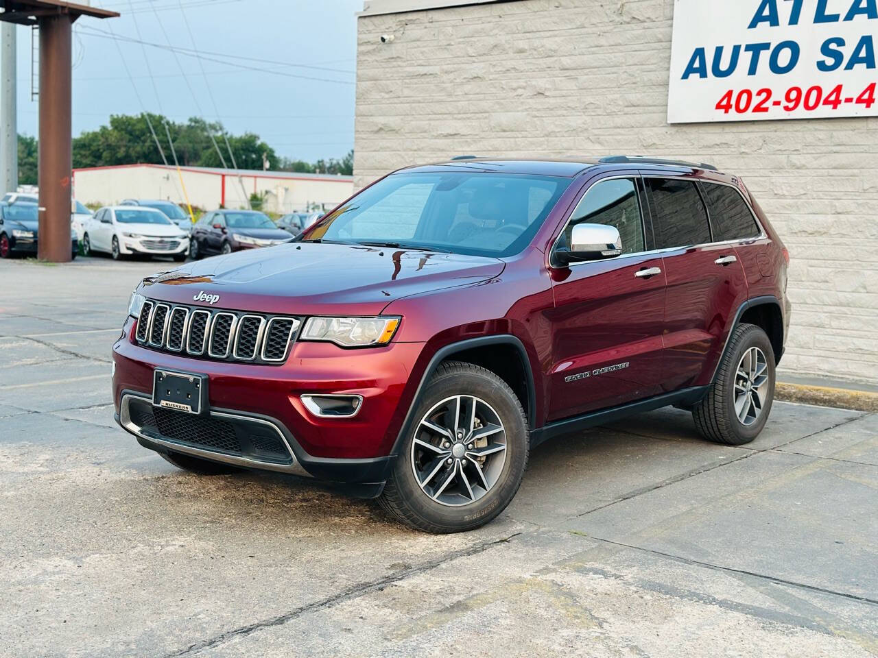 2018 Jeep Grand Cherokee for sale at Atlas Auto Sales LLC in Lincoln, NE